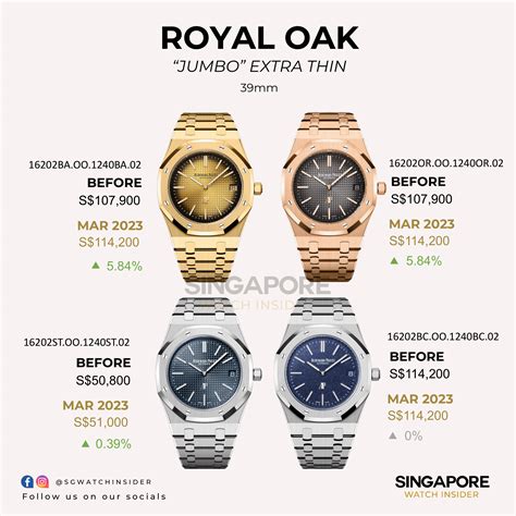 audemars piguet watch price singapore|audemars piguet price list.